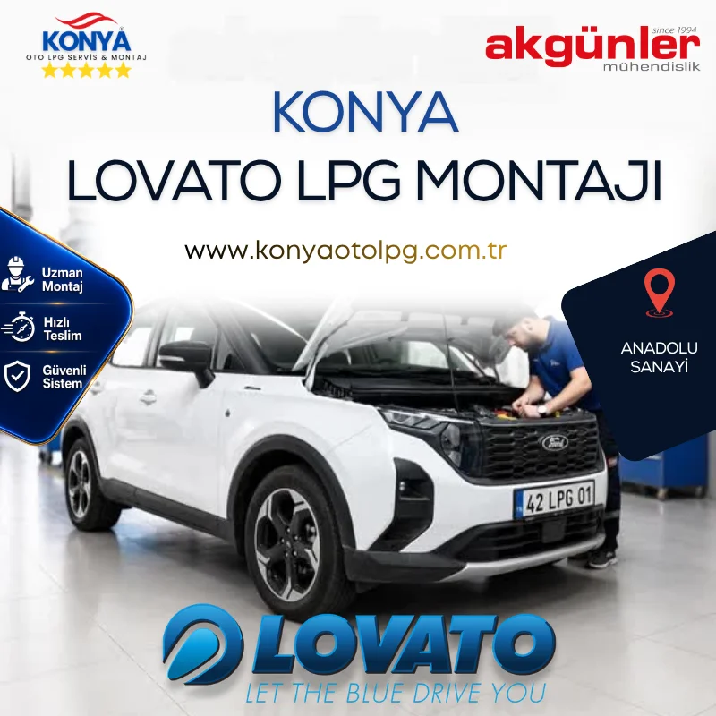 Konya Lovato LPG Montajı