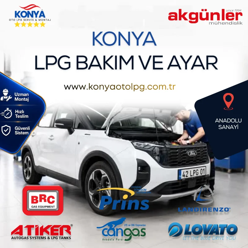 Konya LPG Bakım ve Ayar