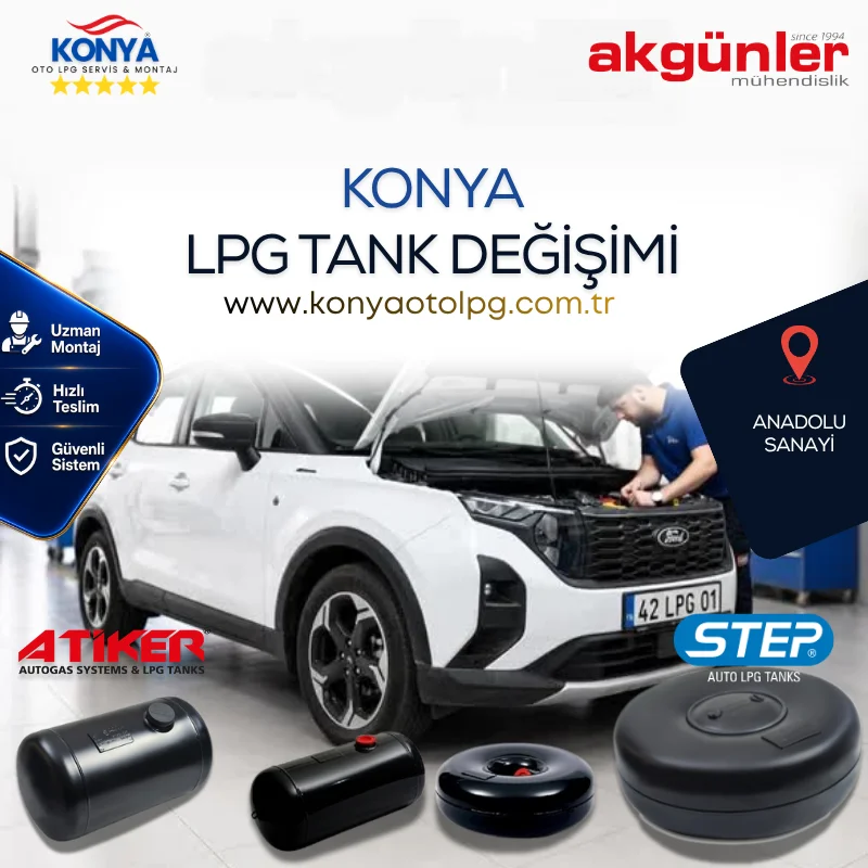 Konya LPG Tank Değişimi
